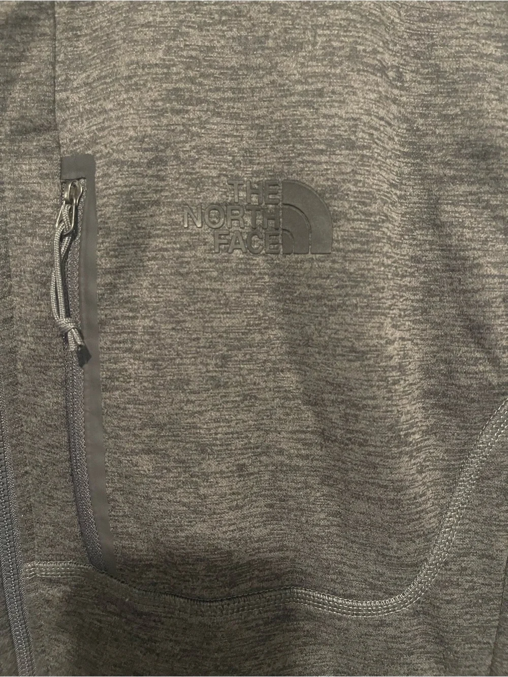 The North Face Men's Charcoal Full-Zip Technical Jacket